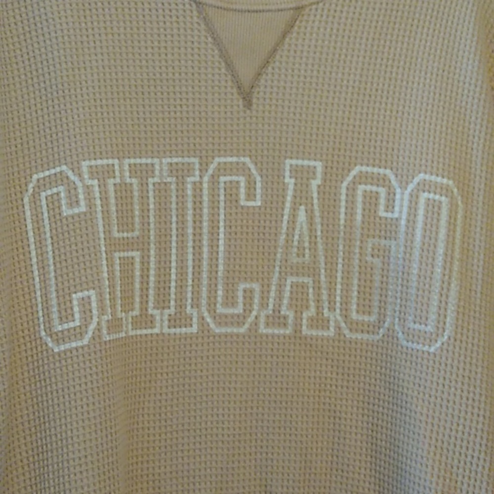 Chicago Waffle Weave Sweatshirt